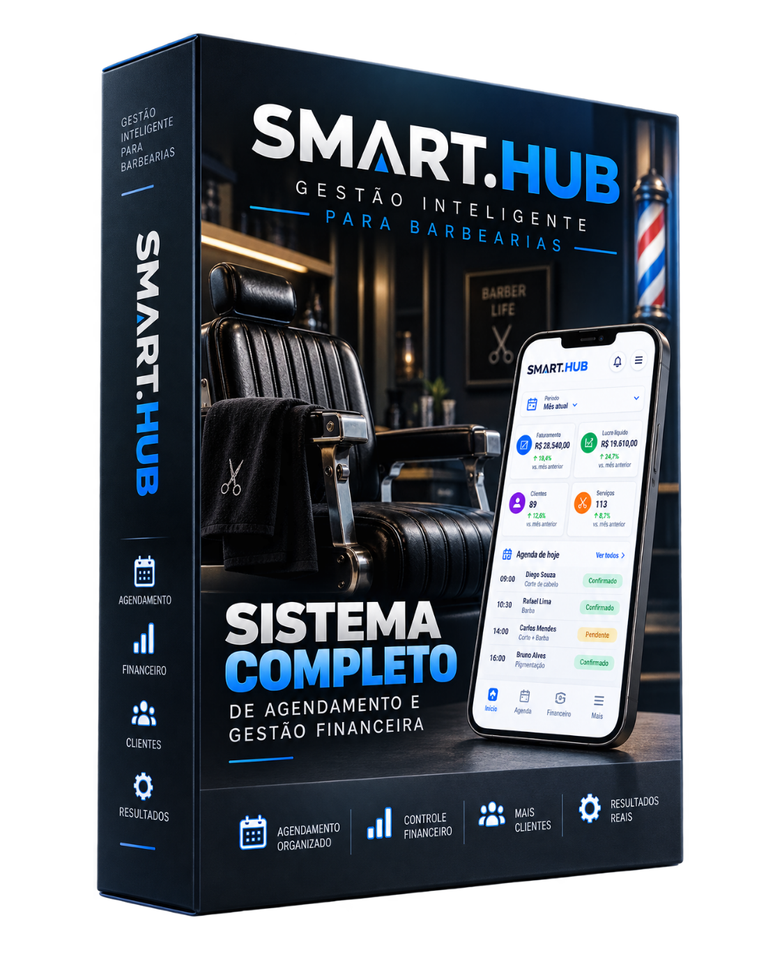 Sistema de Gestão Inteligente Barber
